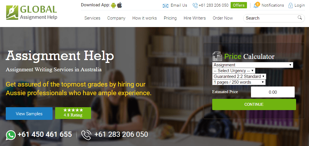 global assignment help australia