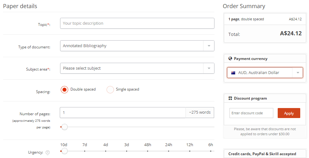 assignmentgeek.com.au order form