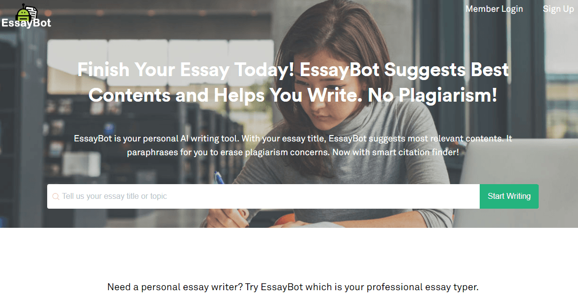 essay writer bot unblocked